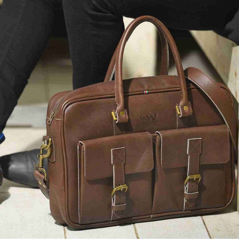 Apollo Leather Briefcase