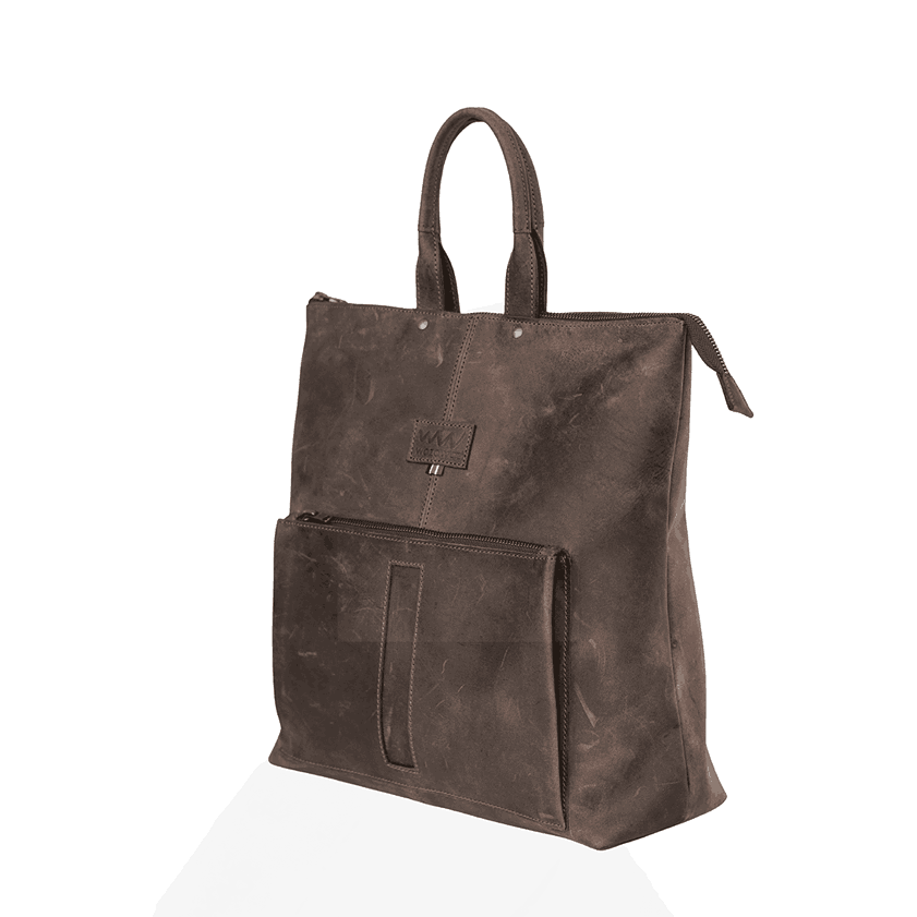 Luxury Leather Tote – Mich Tote Bag
