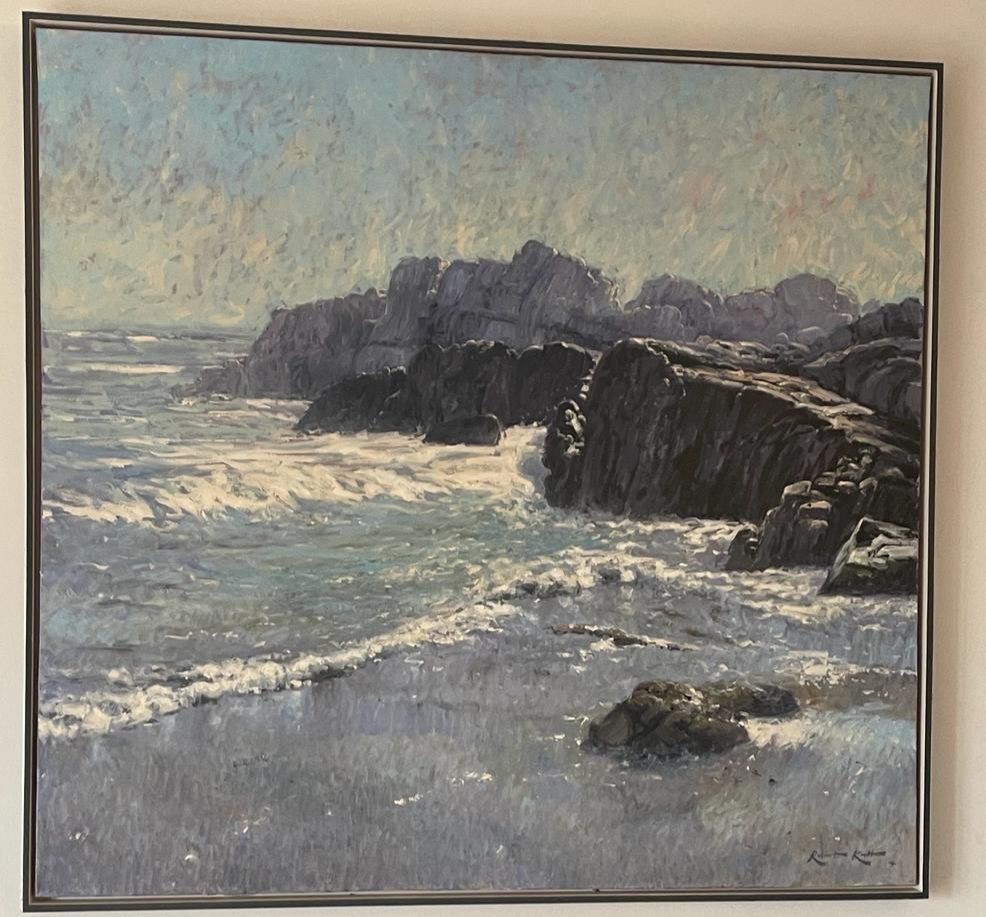 Robert Koch; Langbaai Hermanus; Oil on canvas; 132cm x 124cm;