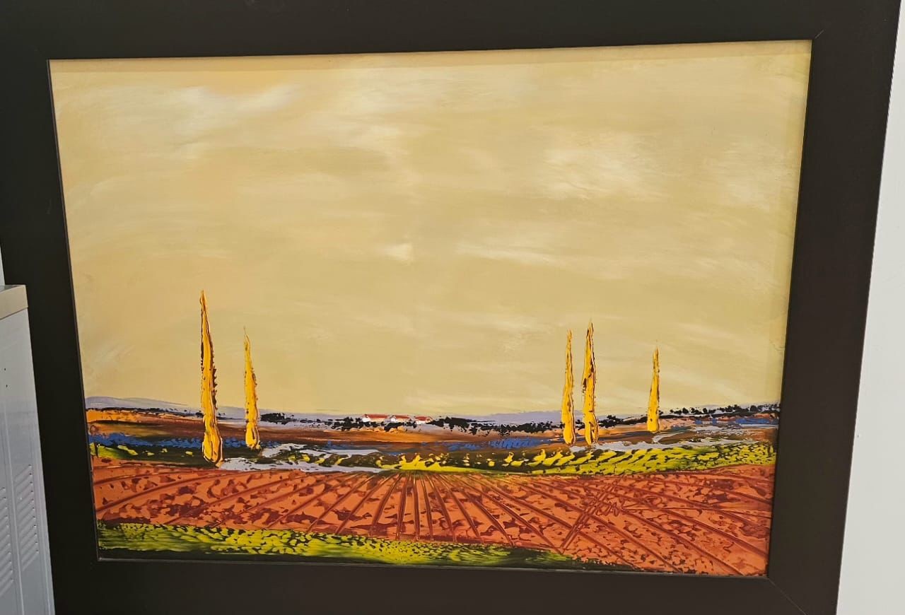 Munro Landscape; oil on Canvas; 120cm x 85cm